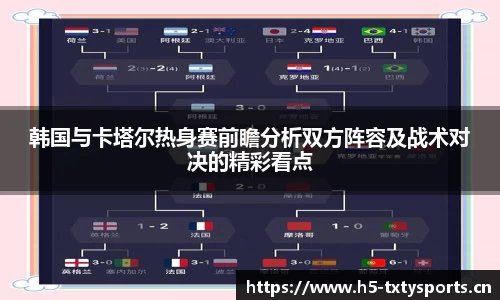 韩国与卡塔尔热身赛前瞻分析双方阵容及战术对决的精彩看点